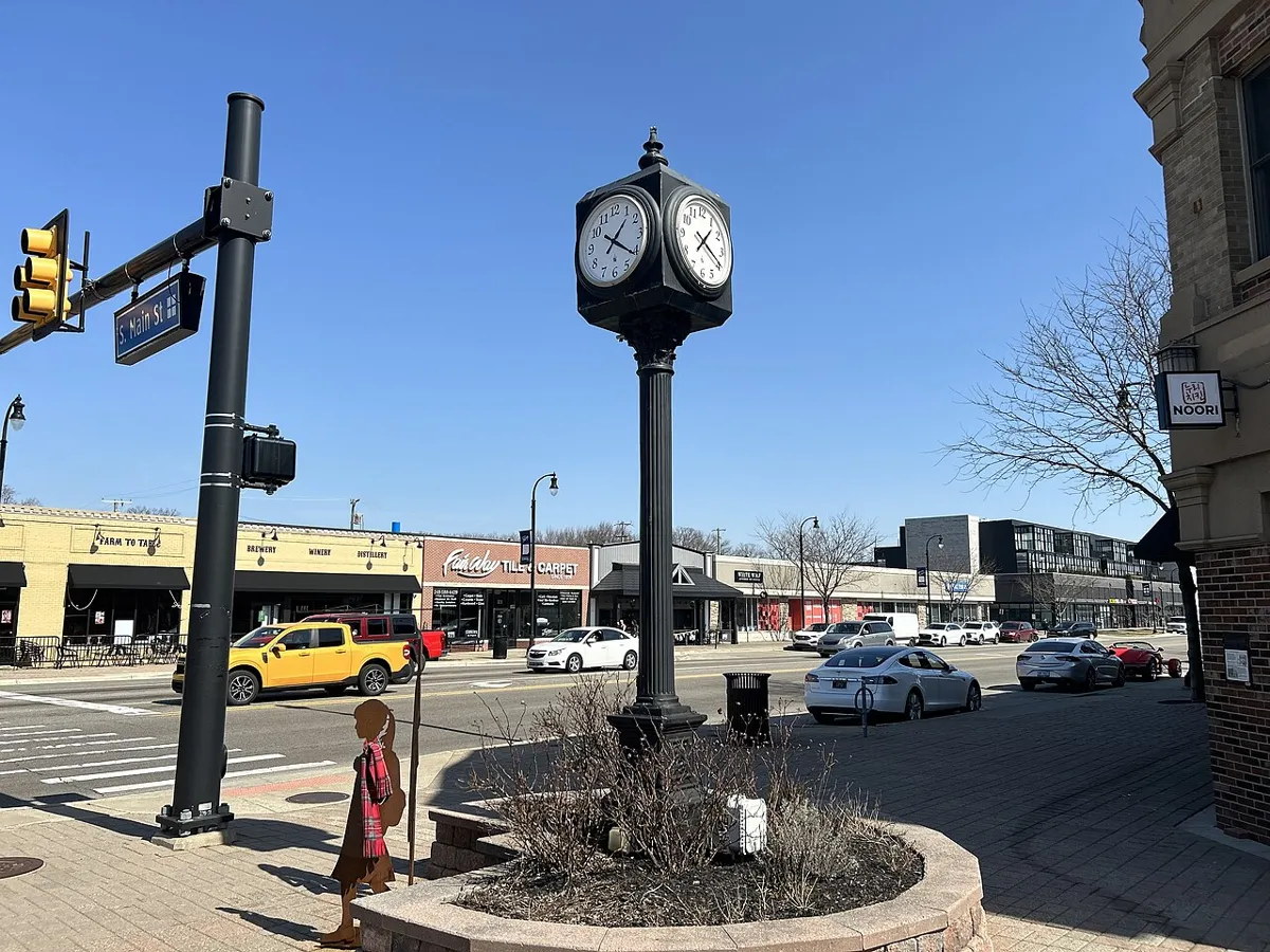 Downtown Clawson (on the corner of 14 Mile & Main Street).