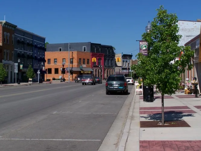 Photograph of downtown en:Williamston, Michigan taken by myself on June 24, 2006. 

en:Category:Images of Michigan